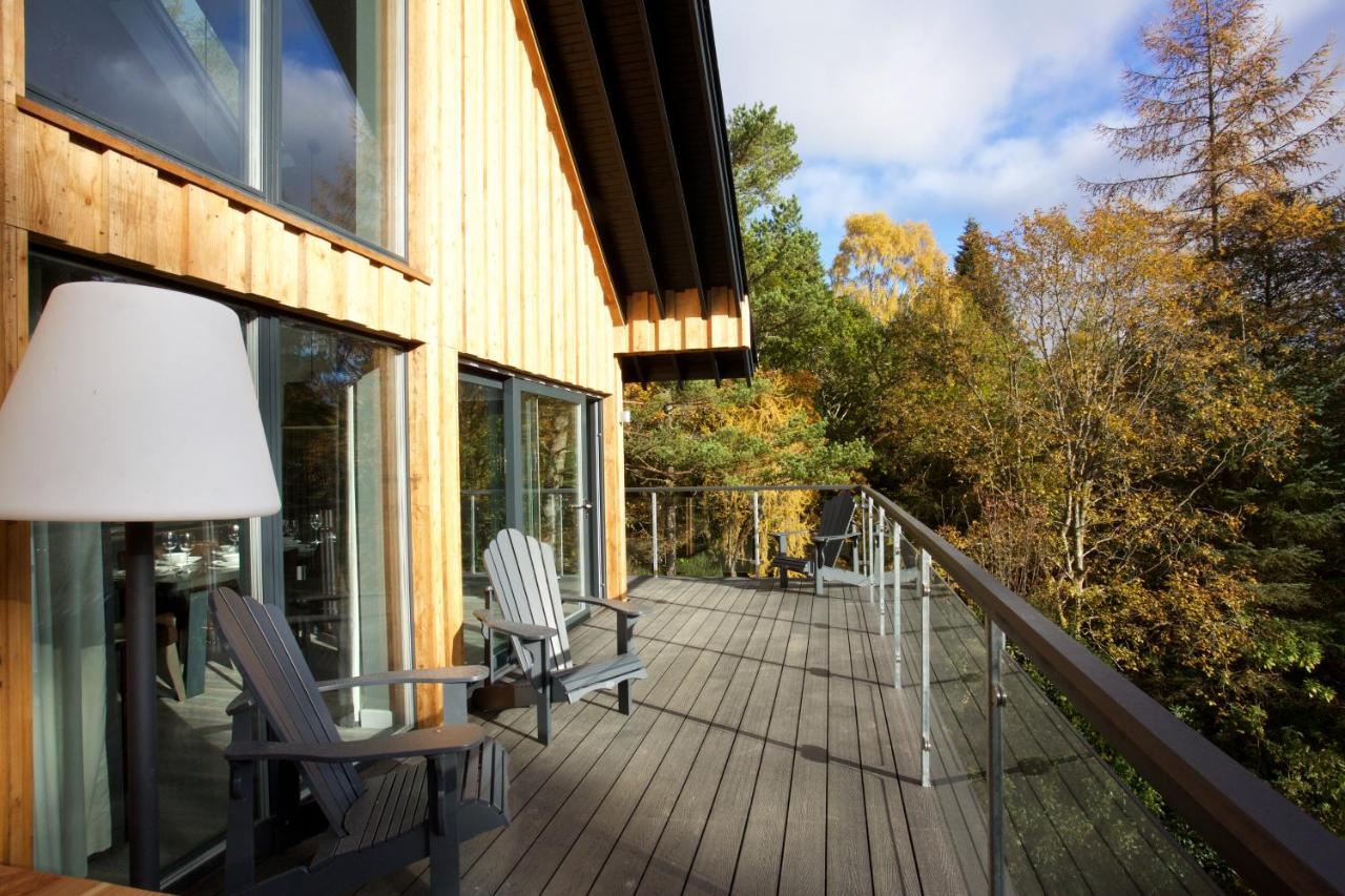 Loch Tay Highland Lodges And Glamping Park Morenish ภายนอก รูปภาพ